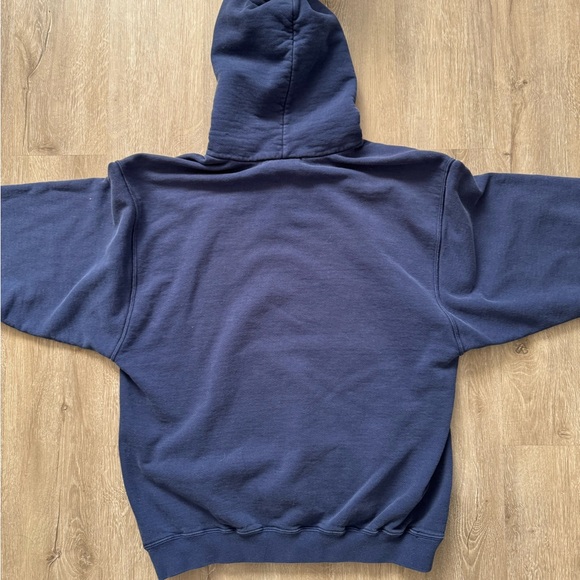 NIKE Vintage 90’s Y2K Early 2000’s Mini Swoosh Hooded Sweatshirt RARE - Picture 10 of 10